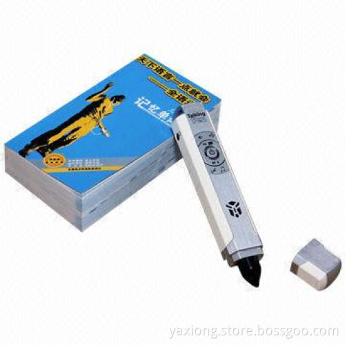 2013 Hot Sell Talking Pens, Enjoy High-reputation in Europe, 3.7V, 300mAh Battery
